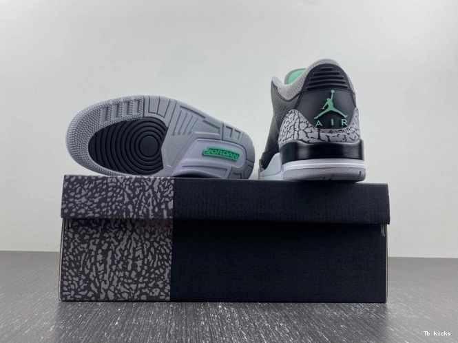 Reps TBK 3 Green CT8532-031 Glow Jordan Air 0720
